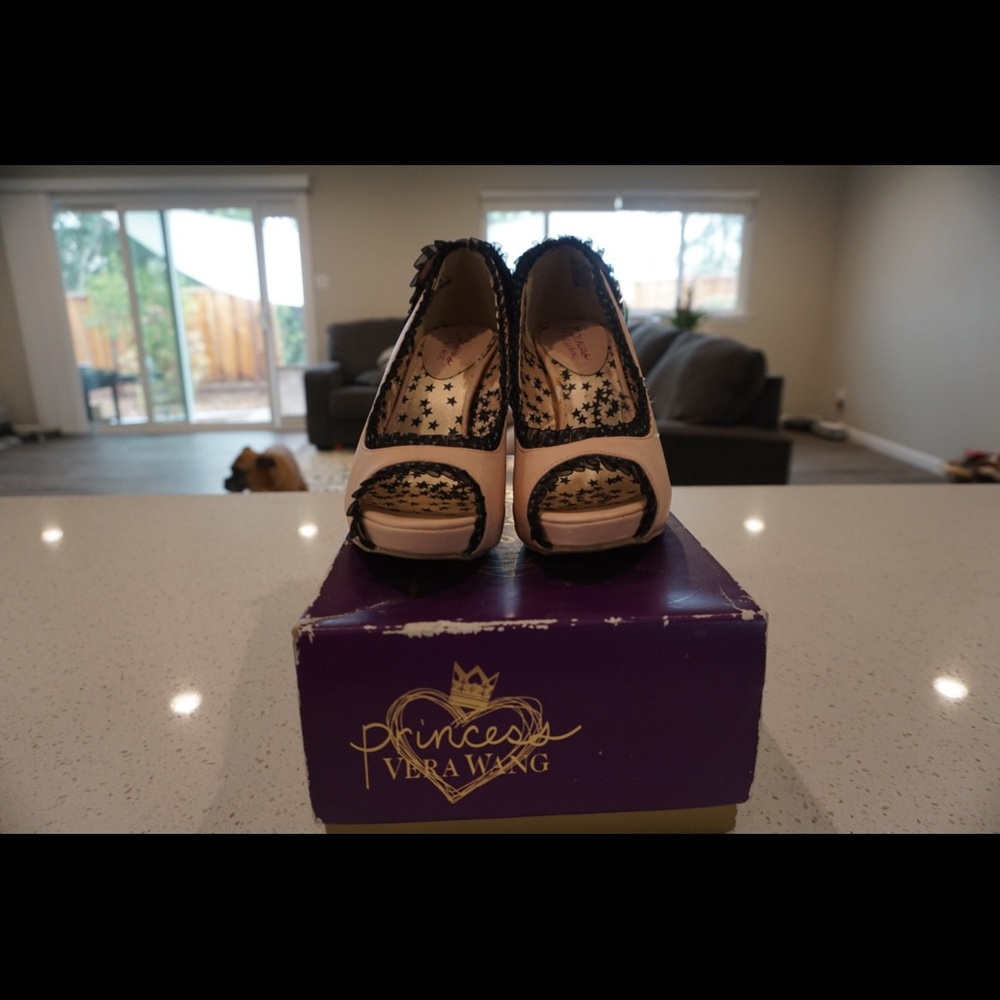 Blush Peep Toe Heels